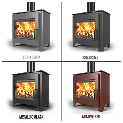 Saltfire ST3 - 7.3kw Defra Wood Burning Stove - Image 4