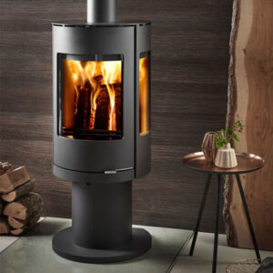 Westfire Uniq 37 7.2kw Pedestal Defra Wood Burning Convection Stove