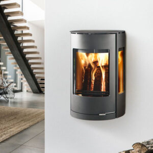 Westfire Uniq 37 7.2kw Wall Hung Defra Wood Burning Convection Stove