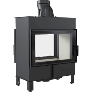 Kratki Lucy 14 14kw Double Sided Inset Wood Burning Stove - LUCY/14/T