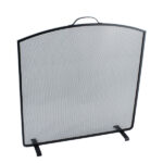 Classic Firescreen Arched - All Black