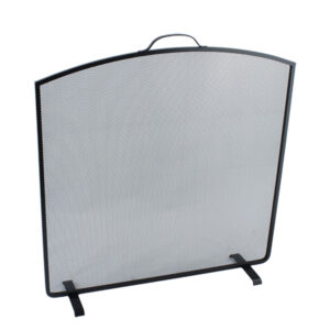 Classic Firescreen Arched - All Black