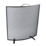 Classic Firescreen Curved - All Black