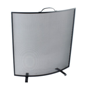 Classic Firescreen Curved - All Black