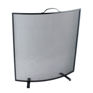 Classic Firescreen Curved - All Black