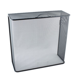 Classic Firescreen Box Closed Height 24" - All Black
