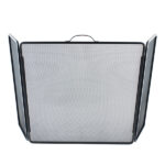 Classic Firescreen Winged Height 30" - Aluminium Trim