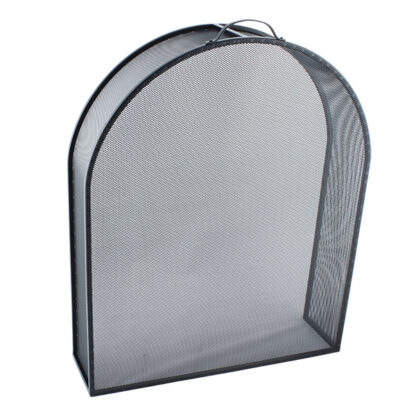 Classic Firescreen Arched Box - All Black