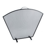 Classic Firescreen Flat Fan - All Black