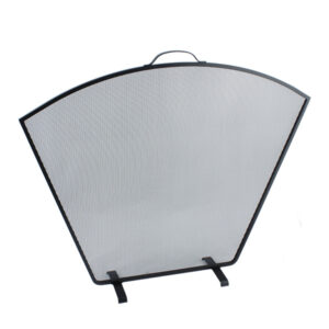 Classic Firescreen Flat Fan - All Black