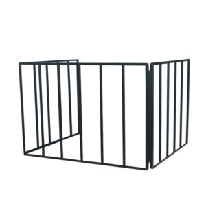 Classic Firescreen Stove Guard - All Black