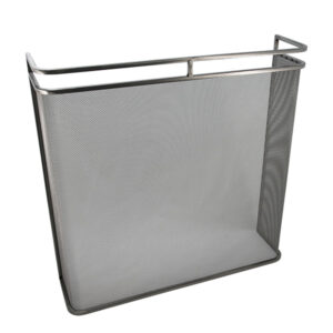 Classic Firescreen Double Rail Box - Steel Lacquer