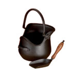 Plealey Coal Bucket & Shovel - Black