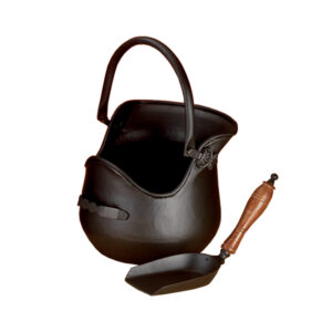 Plealey Coal Bucket & Shovel - Black