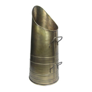 Dryton Hod Coal Bucket - Antique Brass