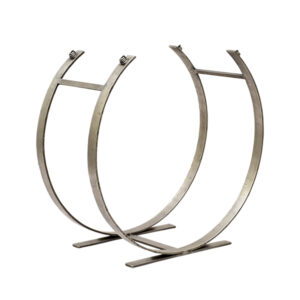 Forged Log Rack - Antique Pewter