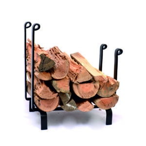 Birtley Log Rack - Black