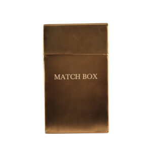Match Box - Antique Pewter