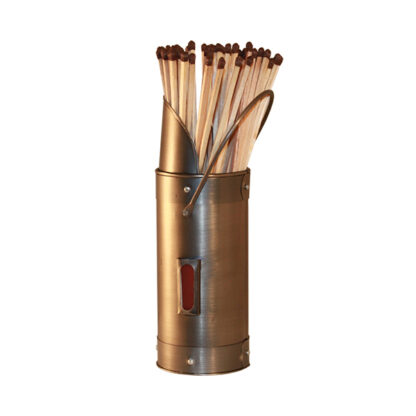 Match Holder -  Antique Pewter