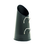 Dorset Hod Coal Bucket - Black & Nickel