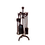 Rushton Black Companion Set