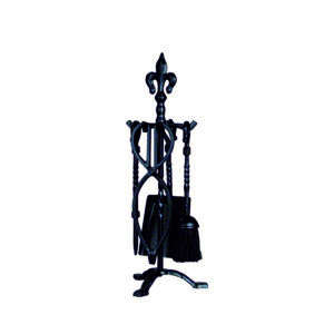 Fleur De Lys Black Companion Set