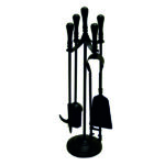 Traditonal Black Companion Set - 22"