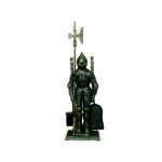 Knight Silver & Black Companion Set