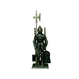 Knight Silver & Black Companion Set