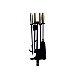 Eclipse Black & Pewter Companion Set