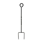Ring Toasting Fork - Black