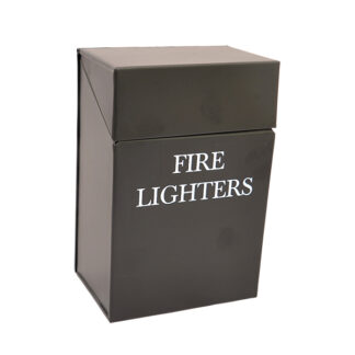 Fire Lighters Box - Black