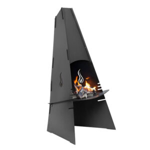 Aduro Outdoor Fireplace - Black