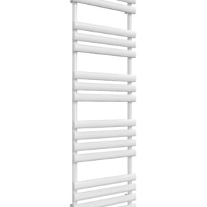 Reina Arbori Steel Modern Bathroom Towel Rail and Radiator - White