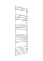 Reina Arbori Steel Modern Bathroom Towel Rail and Radiator - White