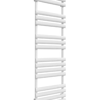 Reina Arbori Steel Modern Bathroom Towel Rail and Radiator - White