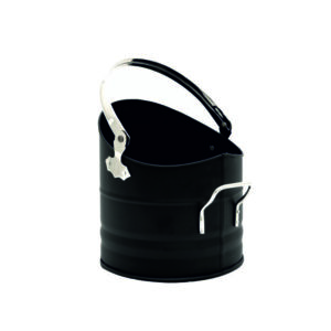 Wessex Coal Bucket - Black & Nickel
