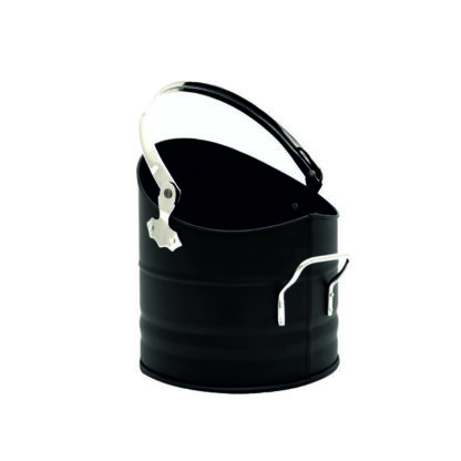 Wessex Coal Bucket - Black & Nickel