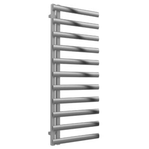 Reina Cavo Stainless Steel Vertical Towel Rail and Radiator - Brushed