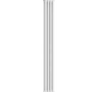 Reina Colona (2 columns) Designer Steel Traditional Vertical Radiator - White