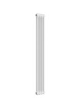 Reina Colona (2 columns) Designer Steel Traditional Vertical Radiator - White