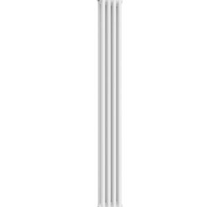 Reina Colona (2 columns) Designer Steel Traditional Vertical Radiator - White