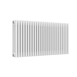 Reina Colona (4 columns) Designer Steel Traditional Horizontal Radiator - White