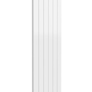Reina Casina Double Vertical Designer Aluminium Contemporary Panelled Radiator - White