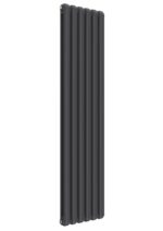 Reina Coneva Vertical Designer Steel Traditional Radiator - Anthracite