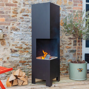 Arada Closed Back Deck Chimenea