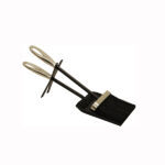 Hearth Tidy, Black & Brass Loop