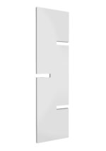 Reina Fiore Designer Steel Contemporary Vertical Flat Radiator - White