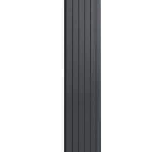 Reina Flat Double Designer Steel Modern Vertical Panelled Radiators - Anthracite