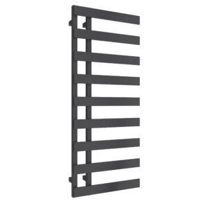 Reina Florina Steel Modern Vertical Bathroom Towel Rail and Radiator - Anthracite